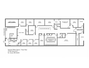 15 6th Ave N, Saint Cloud, MN à louer Plan d’étage– Image 1 sur 9