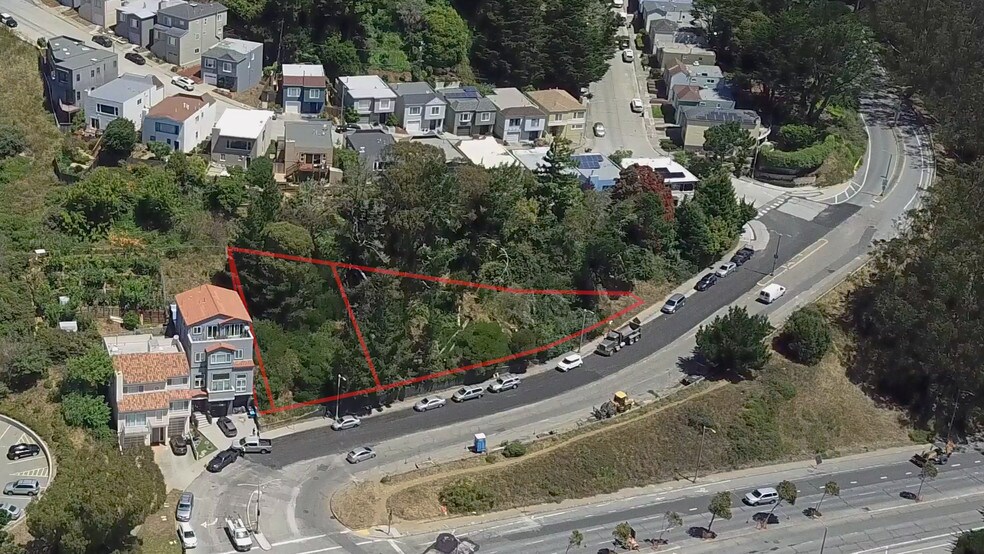 1230 Twin Peaks Blvd, San Francisco, CA à vendre - Aérien – Image 3 sur 48