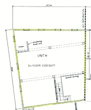 217 Lucas St, Mount Pleasant, SC à louer Plan d’étage– Image 2 sur 3