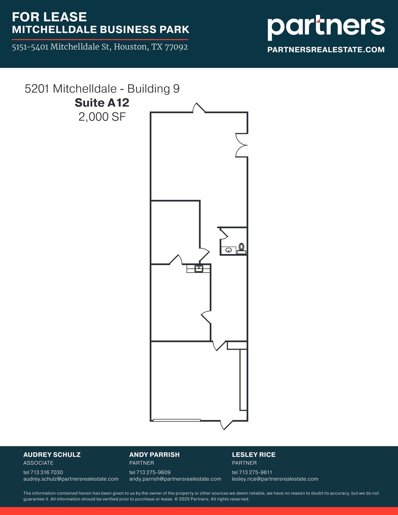 5151 Mitchelldale St, Houston, TX à louer Plan de site– Image 1 sur 1