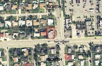 7061 Taft St, Hollywood, FL - Vue aérienne vue de carte