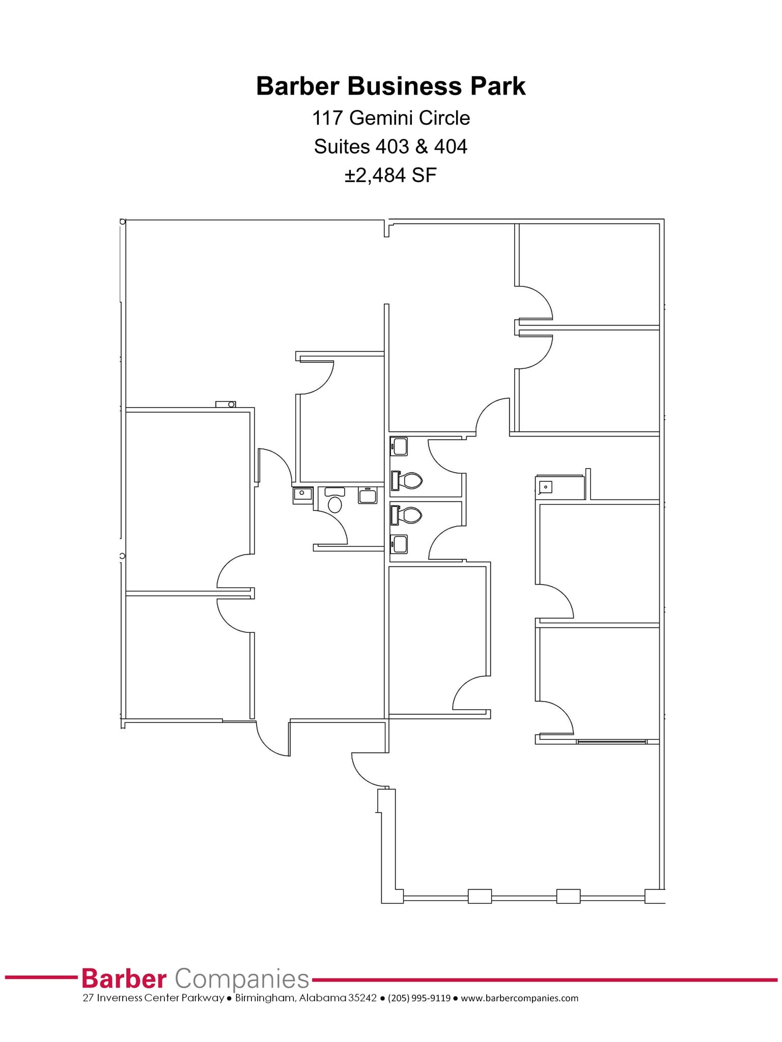 135 Gemini Cir, Birmingham, AL à louer Plan de site– Image 1 sur 1