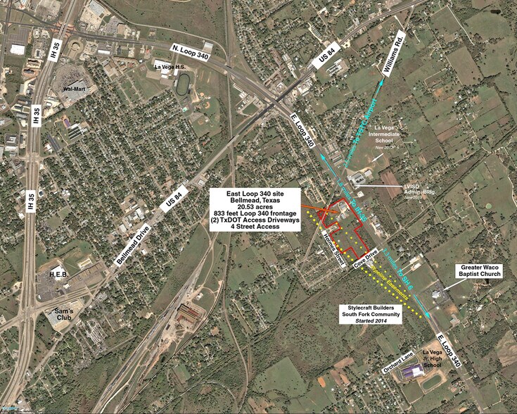 605 E Loop 340, Waco, TX à louer - Aérien – Image 3 sur 4