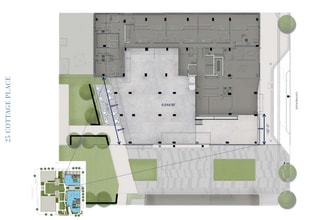 25 Cottage Pl, White Plains, NY à louer Plan d’étage– Image 2 sur 2