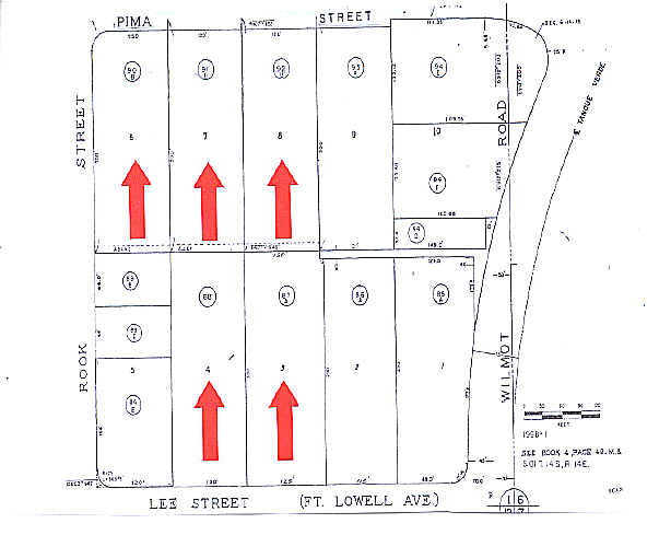 6238-6246 E Pima St, Tucson, AZ à vendre - Plan cadastral – Image 2 sur 15