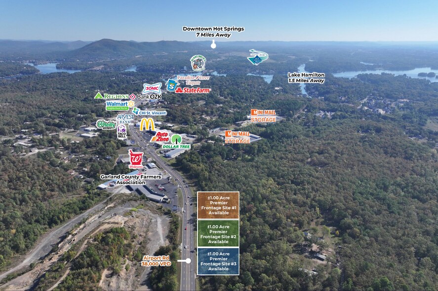 1880 Airport Rd, Hot Springs, AR à vendre - Photo principale – Image 1 sur 8