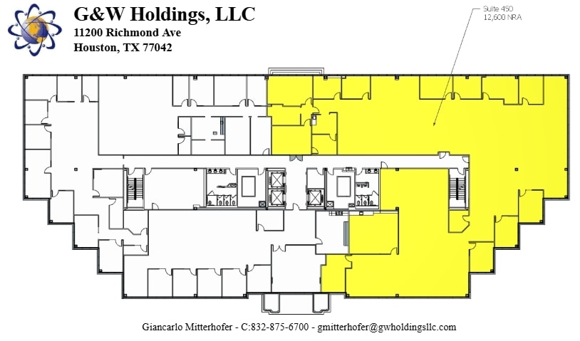 11200 Richmond Ave, Houston, TX à louer Plan d’étage– Image 1 sur 1