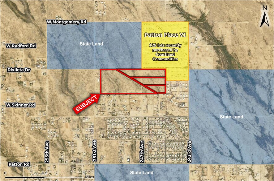 247th Ave, Wittmann, AZ à vendre - Aérien – Image 3 sur 7
