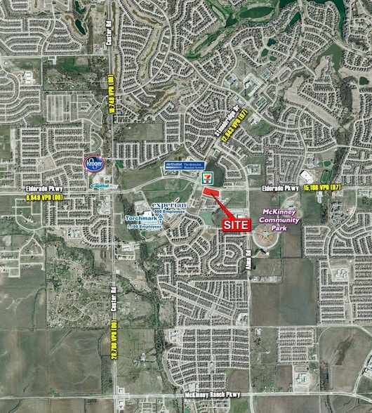7901 Eldorado Pky, McKinney, TX à louer - Aérien – Image 2 sur 14