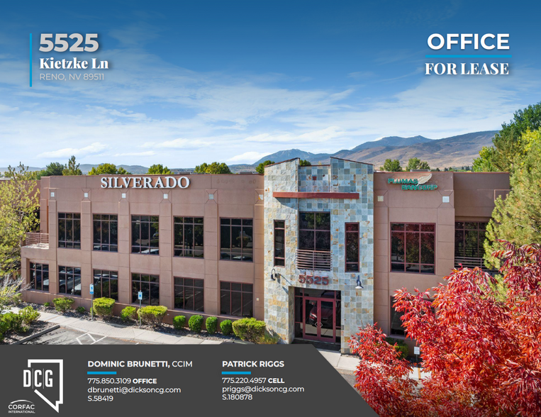 5525 S Kietzke Ln, Reno, NV à louer - Photo de l’immeuble – Image 1 sur 8