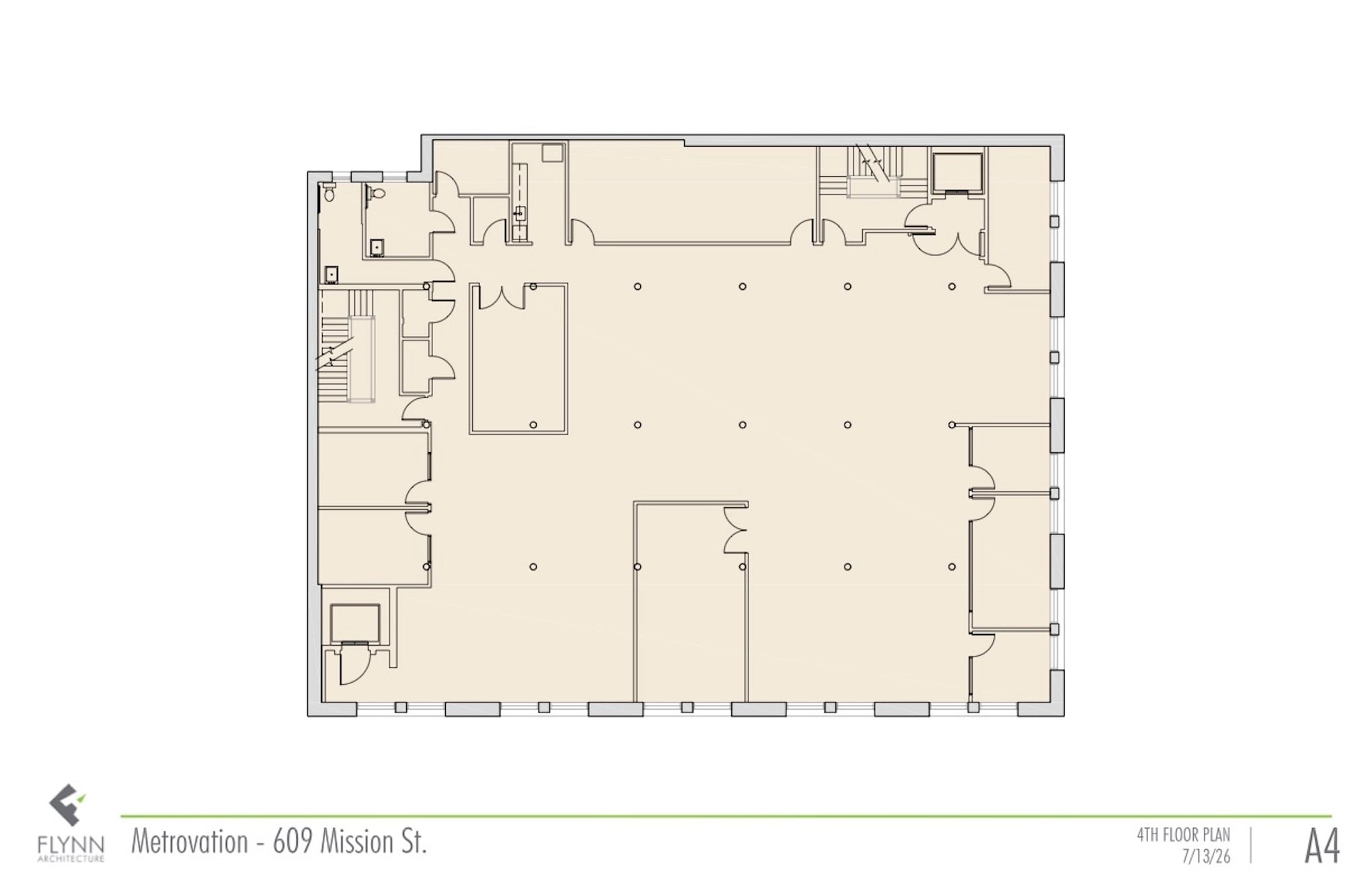118 2nd St, San Francisco, CA à louer Plan d’étage– Image 1 sur 1