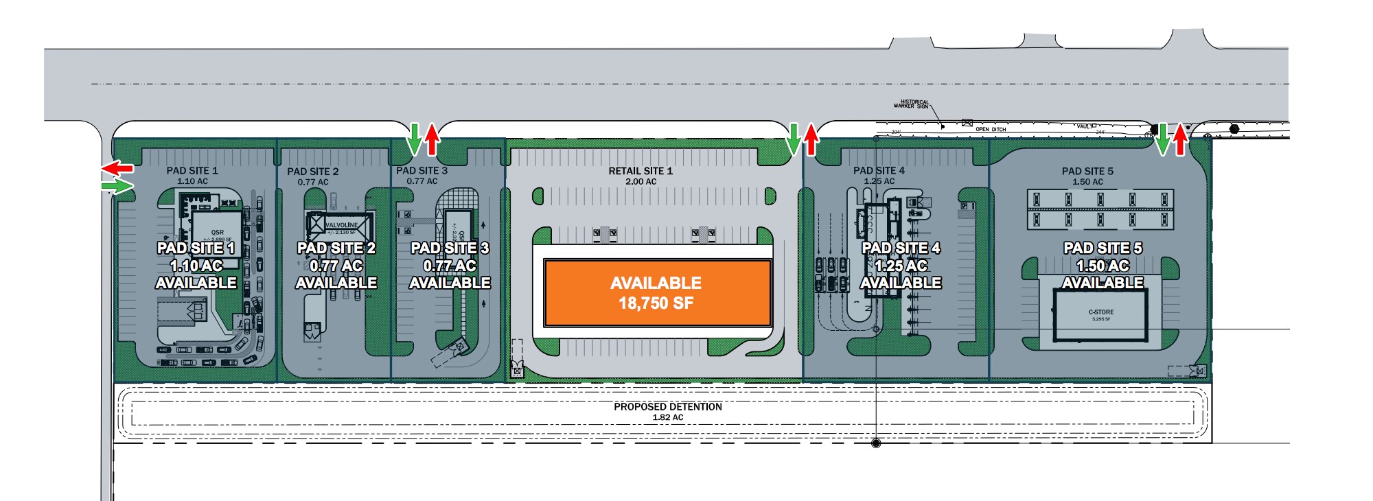 FM 2920 at Krahn Ln, Tomball, TX à vendre Photo principale– Image 1 sur 2