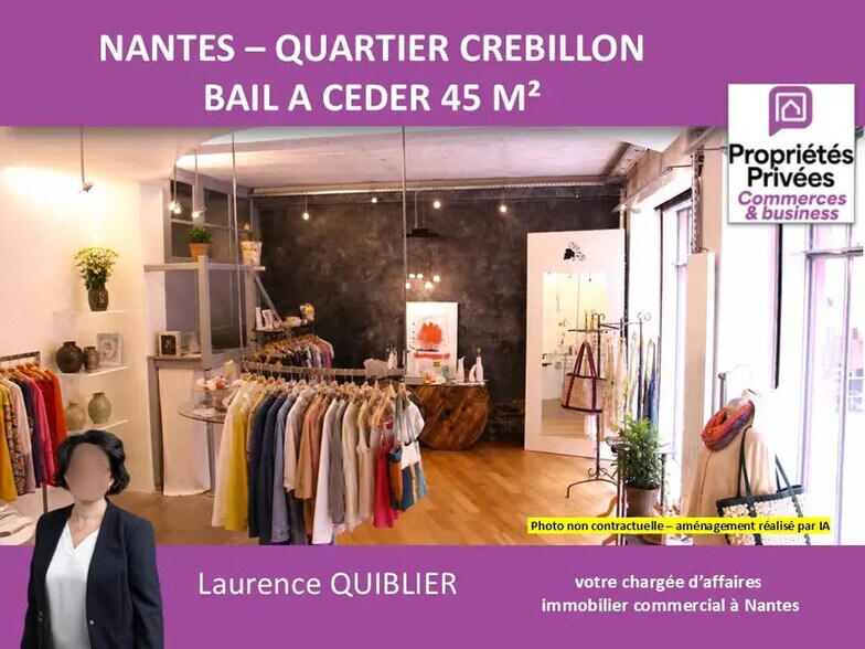 Local commercial dans Nantes à louer - Photo de l’immeuble – Image 1 sur 8