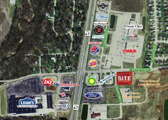 100 Town Center Dr S, Mooresville, IN à louer - Aérien – Image 2 sur 6