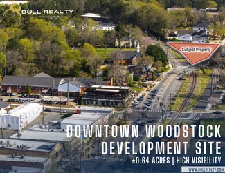 Plus de détails pour 8420 Main St, Woodstock, GA - Terrain à vendre