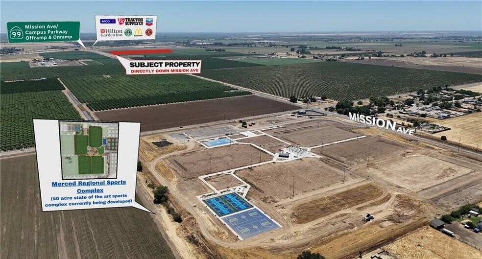 0 1/2 Mission ave, Merced, CA à vendre - Photo de l’immeuble – Image 3 sur 26