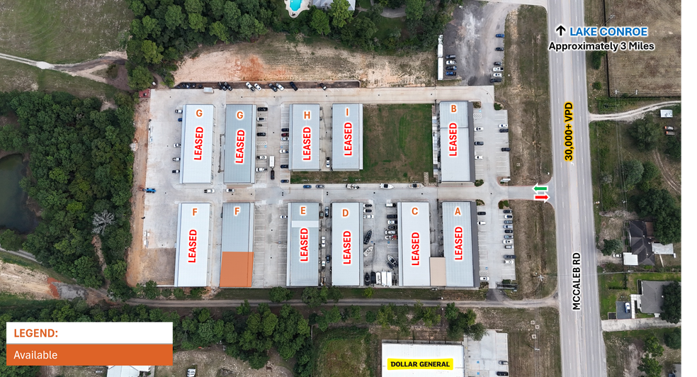 2114 McCaleb Rd, Montgomery, TX à louer - Plan de site – Image 3 sur 7