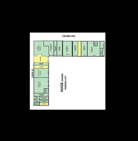 953 E Sahara Ave, Las Vegas, NV à louer - Photo de l’immeuble – Image 2 sur 9