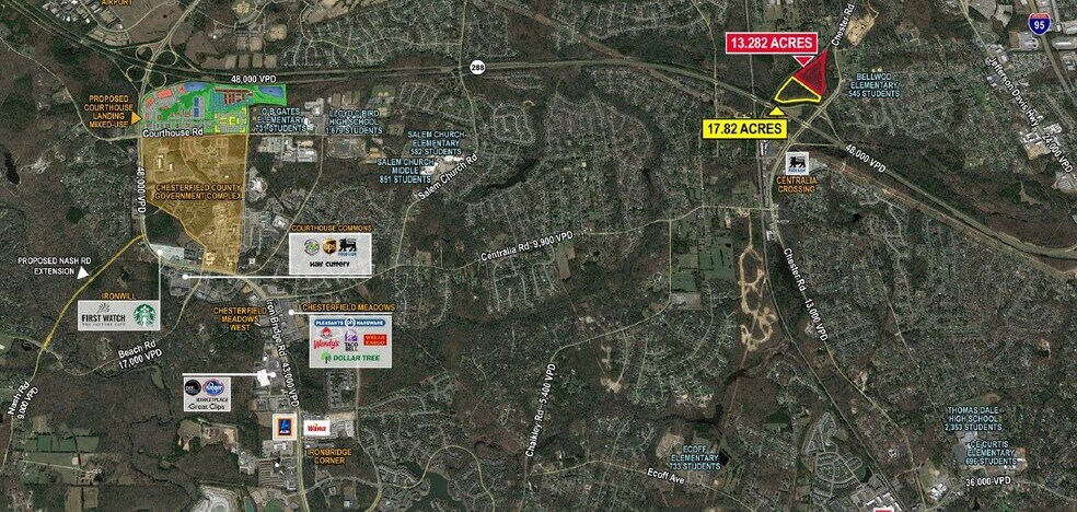 9554 Chester Rd, Richmond, VA à vendre - Photo de l’immeuble – Image 1 sur 3