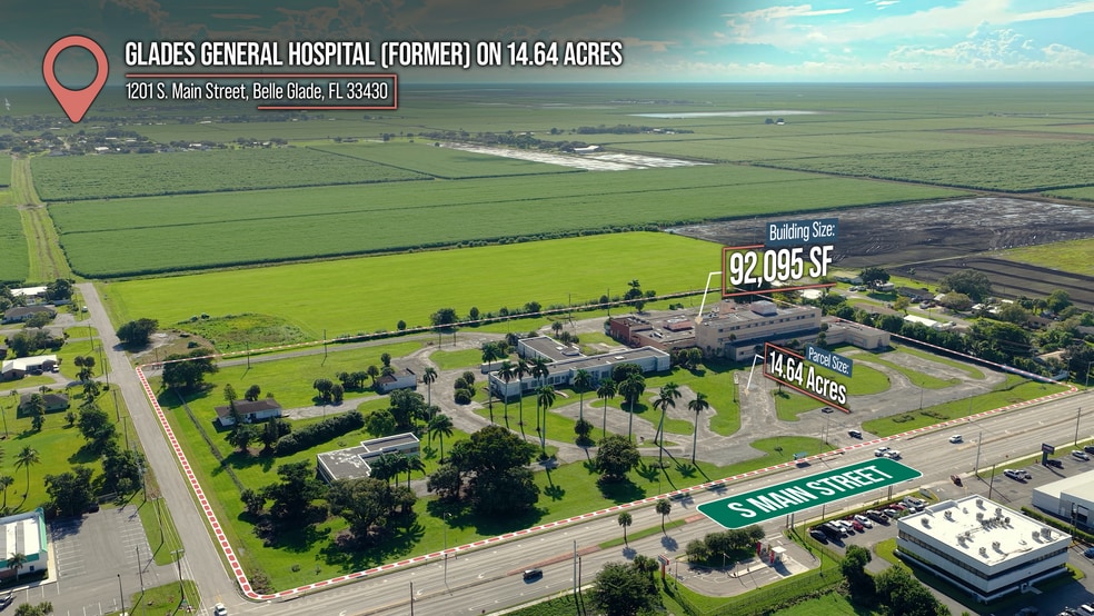 1201 S Main St, Belle Glade, FL à vendre - Aérien – Image 3 sur 24