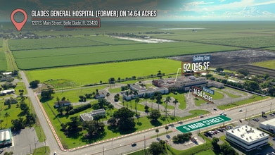 1201 S Main St, Belle Glade, FL - Vue aérienne vue de carte - Image1