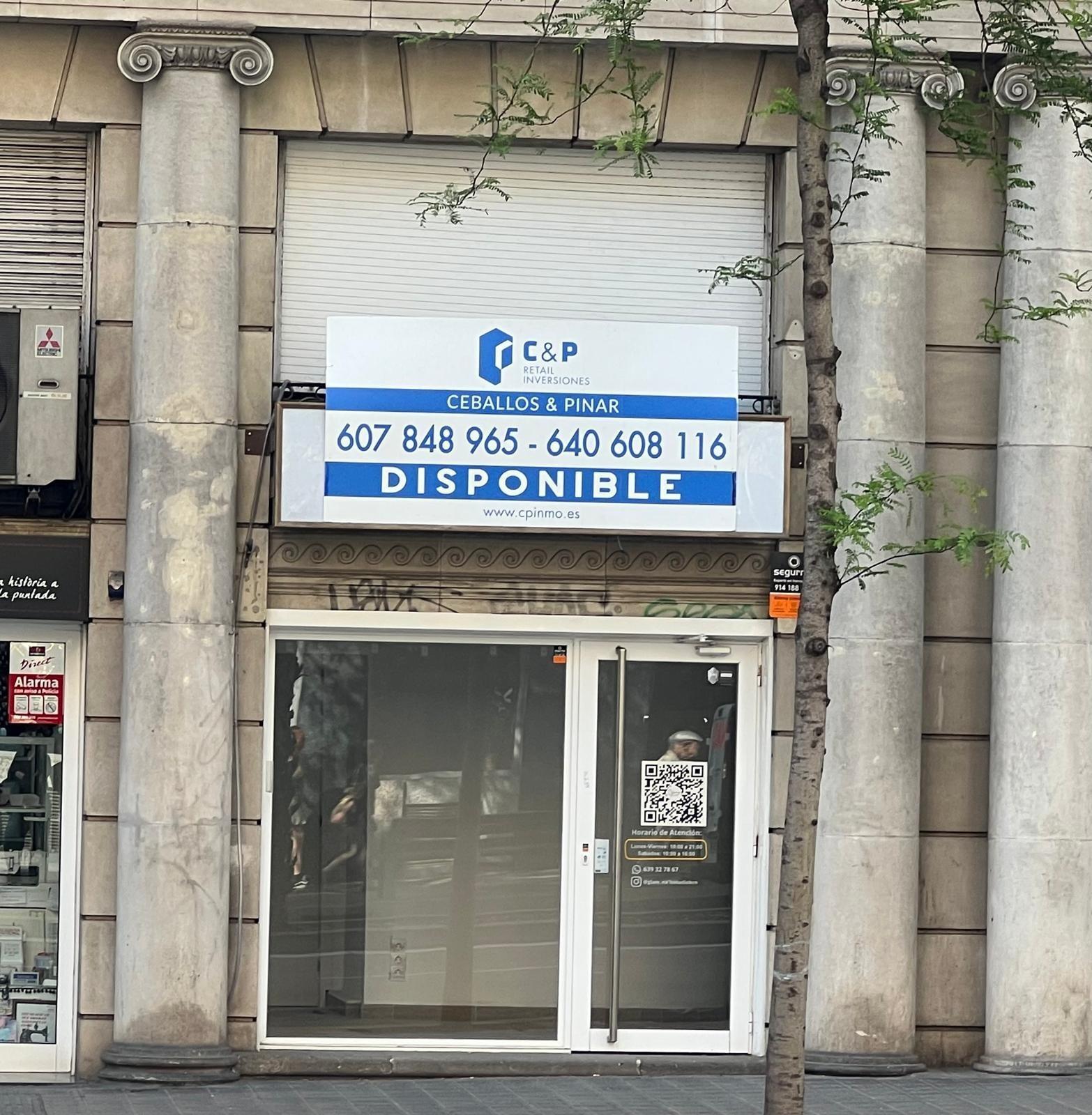 Local commercial dans Barcelone, Barcelona à louer Photo de l’immeuble– Image 1 sur 2