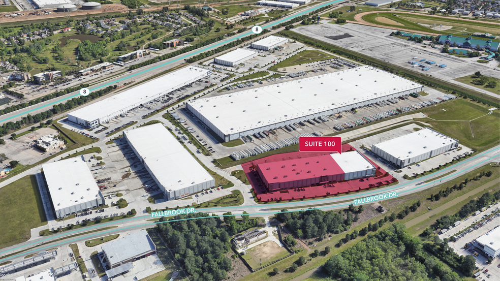 8550 Fallbrook Dr, Houston, TX à louer - Aérien – Image 2 sur 5