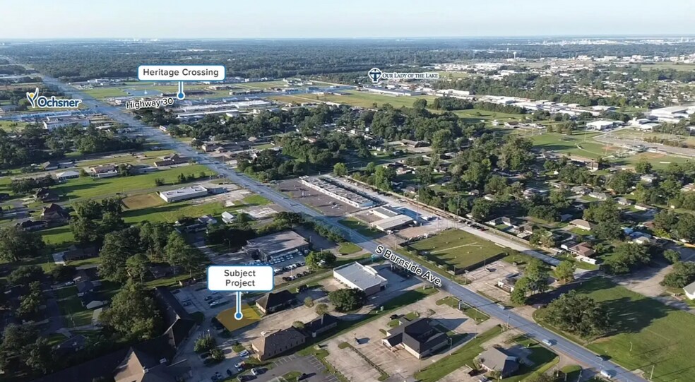 1532 S Burnside Ave, Gonzales, LA à vendre - Aérien – Image 2 sur 2
