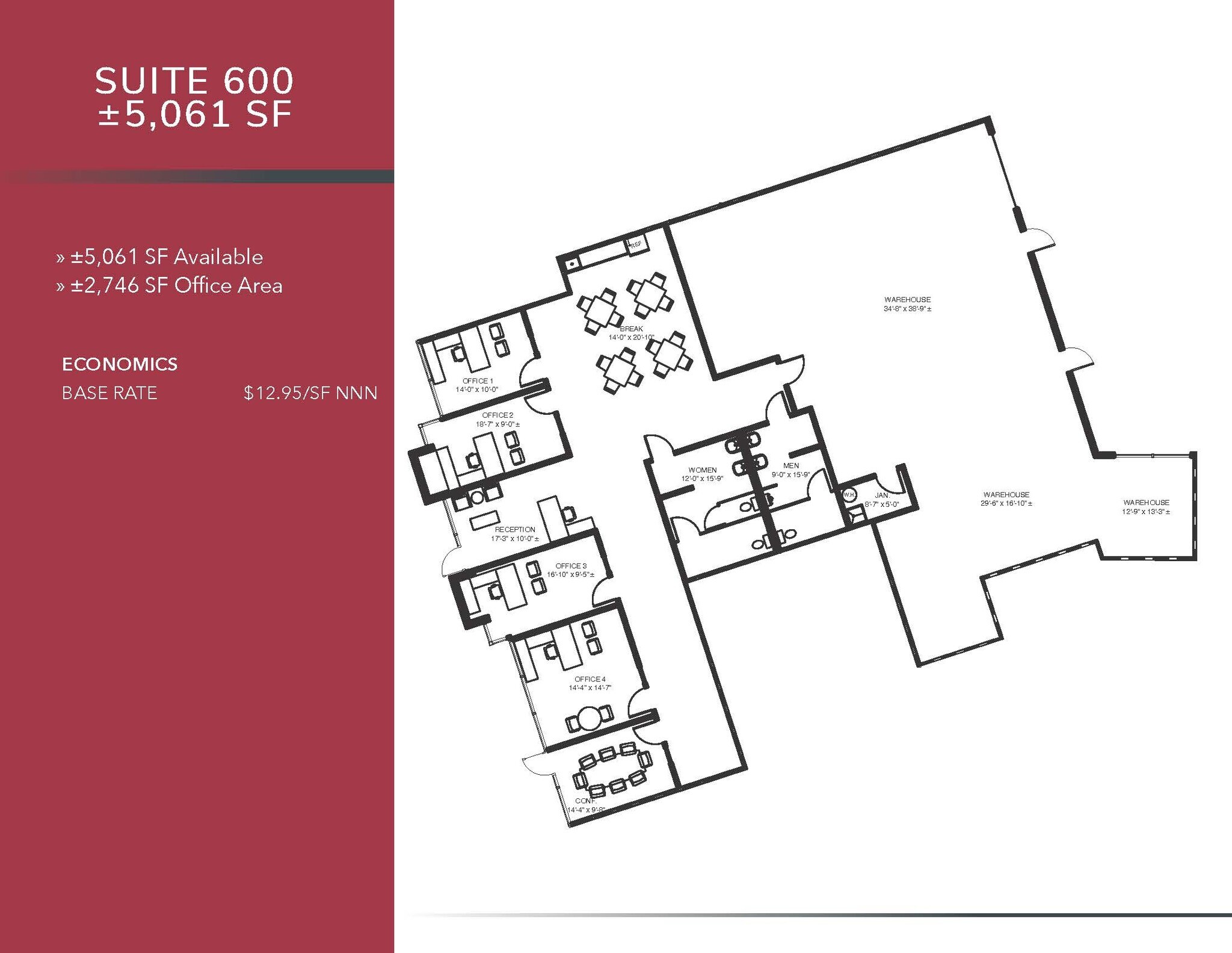 1900 Firman Dr, Richardson, TX à louer Plan d’étage– Image 1 sur 5