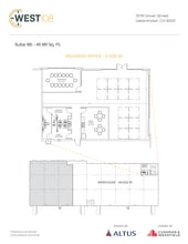 10795 Dover St, Westminster, CO à louer Plan d’étage– Image 2 sur 3
