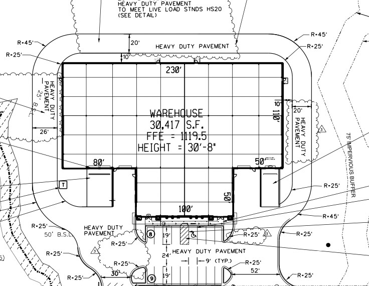 129 Wes Walker Memorial Dr, Ball Ground, GA à louer - Plan d’étage – Image 3 sur 3