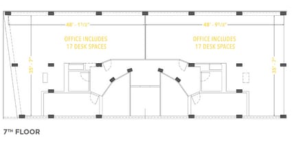 116 W Hubbard St, Chicago, IL à louer Plan d’étage– Image 1 sur 36