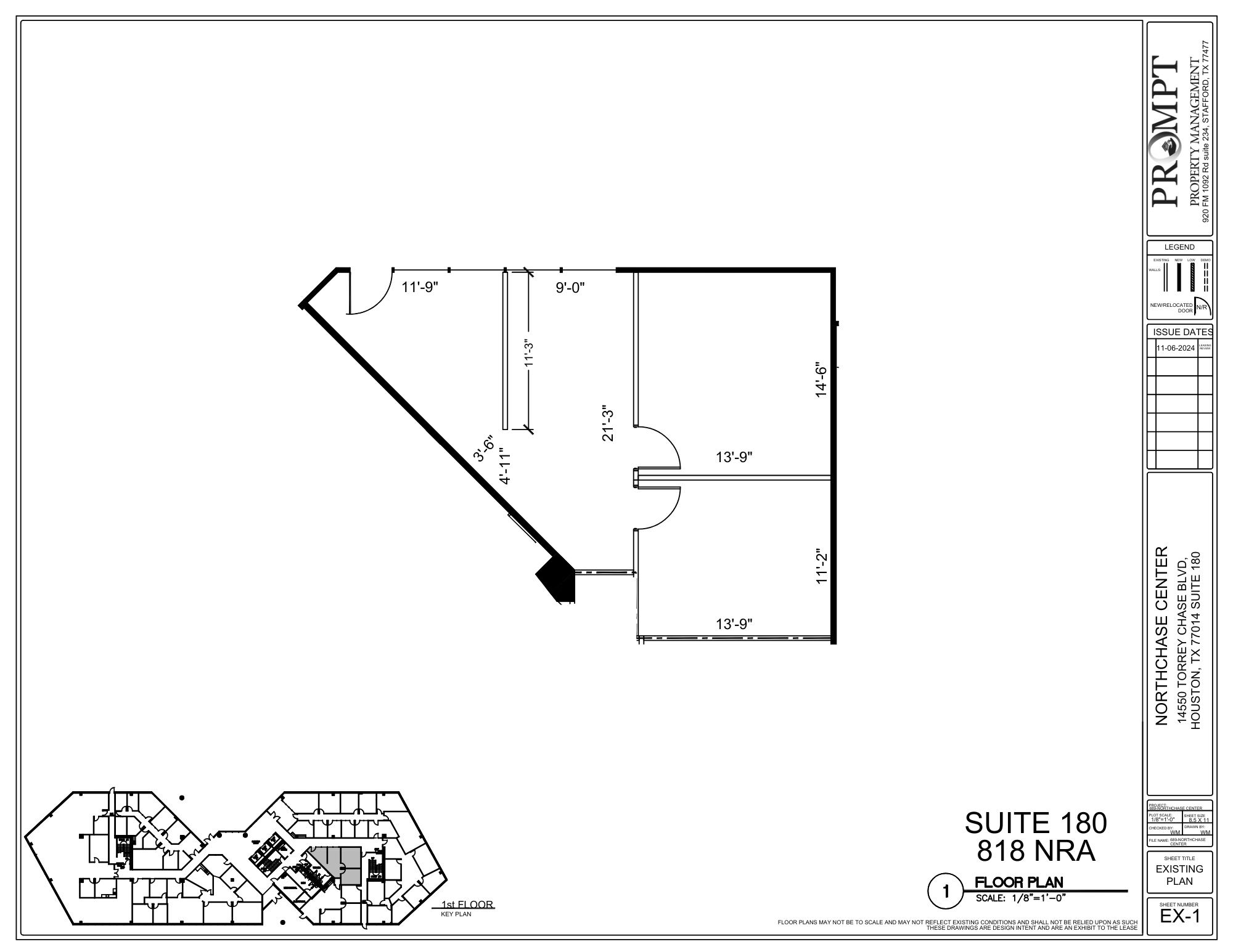 14550 Torrey Chase Blvd, Houston, TX à louer Plan d’étage– Image 1 sur 1