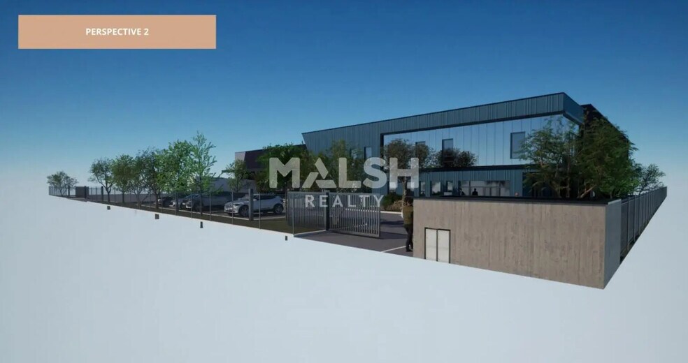 Bureau dans Mions à louer - Photo de l’immeuble – Image 3 sur 6