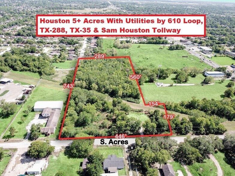 4810 S Acres Dr, Houston, TX à vendre - Aérien – Image 1 sur 13