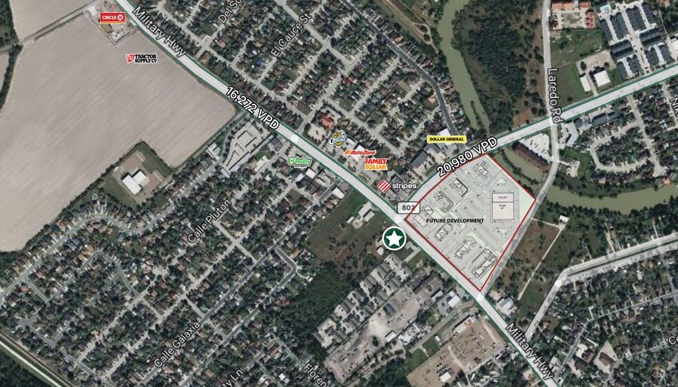 1395 Military Hwy, Brownsville, TX à louer - Photo principale – Image 1 sur 7