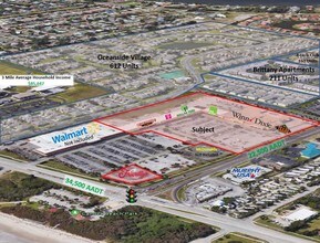 959-991 E Eau Gallie Blvd, Melbourne, FL - VUE AÉRIENNE  vue de carte - Image1