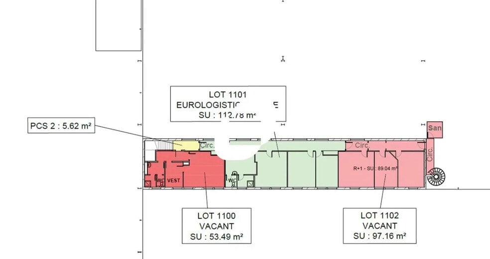 12 Rue De Cherbourg, Strasbourg à louer - Plan d’étage – Image 3 sur 3