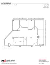 6360 NW 5th Way, Fort Lauderdale, FL à louer Plan d’étage– Image 1 sur 11