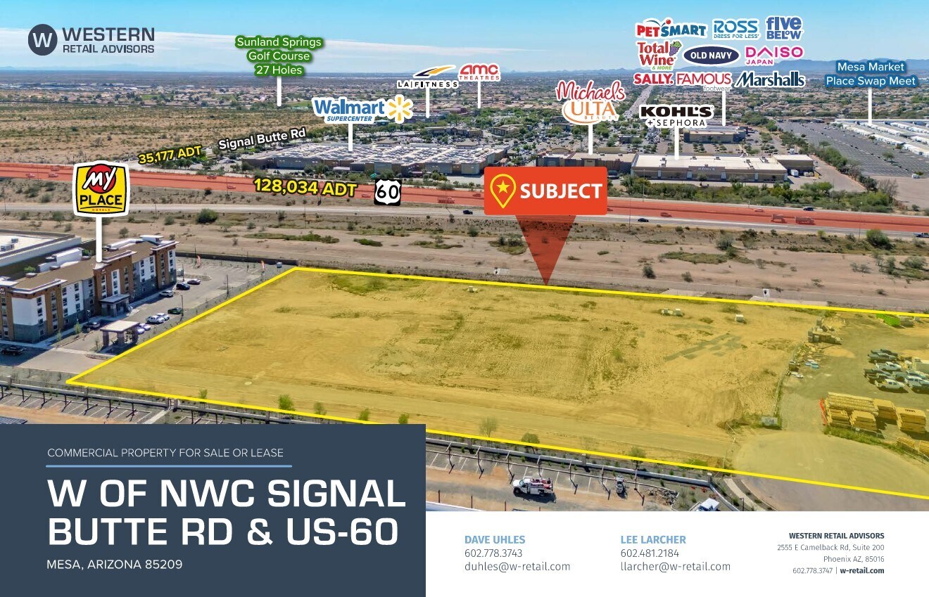 W of NWC Signal Butte Rd & US-60, Mesa, AZ à louer Photo de l’immeuble– Image 1 sur 7