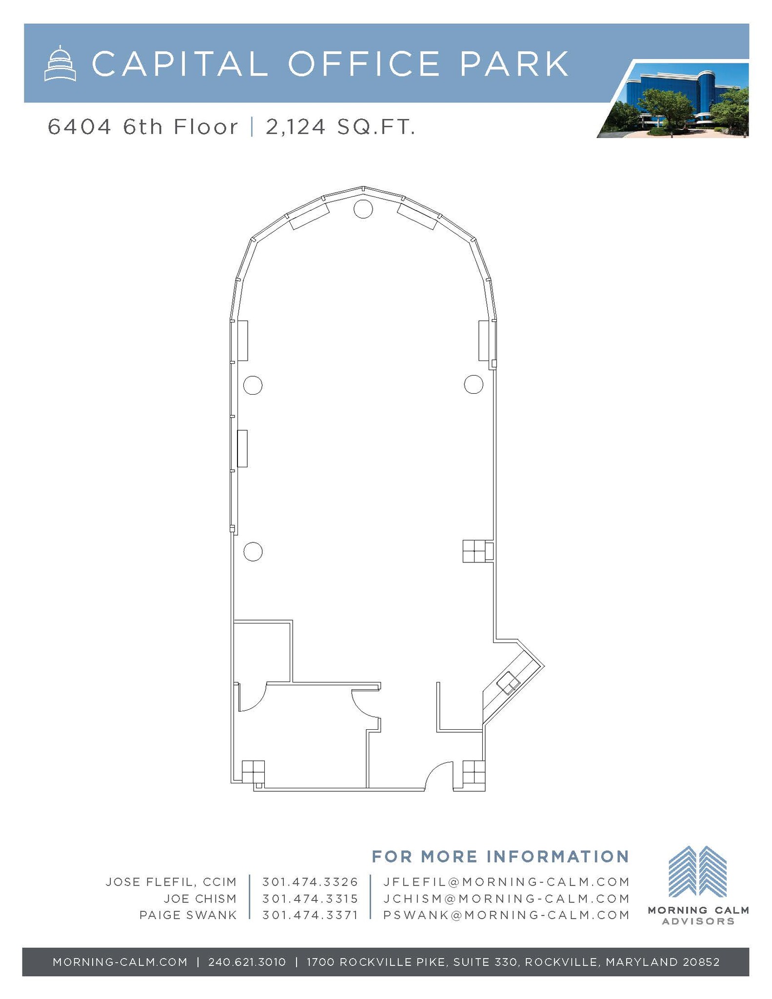 6404 Ivy Ln, Greenbelt, MD à louer Plan d’étage– Image 1 sur 1