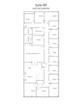 805 Oakwood Dr, Rochester, MI à louer Plan d’étage– Image 1 sur 2