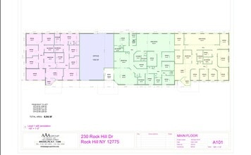 230 Rock Hill Dr, Rock Hill, NY à louer Plan d’étage– Image 1 sur 1