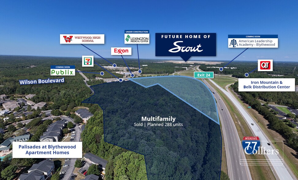 Wilson Boulevard & I-77, Blythewood, SC à vendre - Photo de l’immeuble – Image 2 sur 7