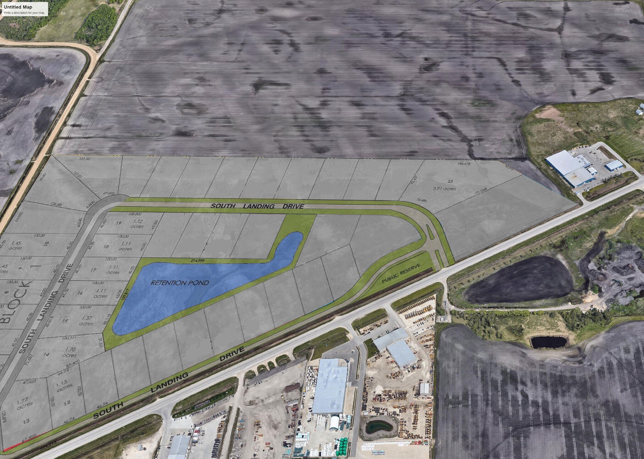 3 S Landing Dr, Winnipeg, MB à louer Plan de site– Image 1 sur 11