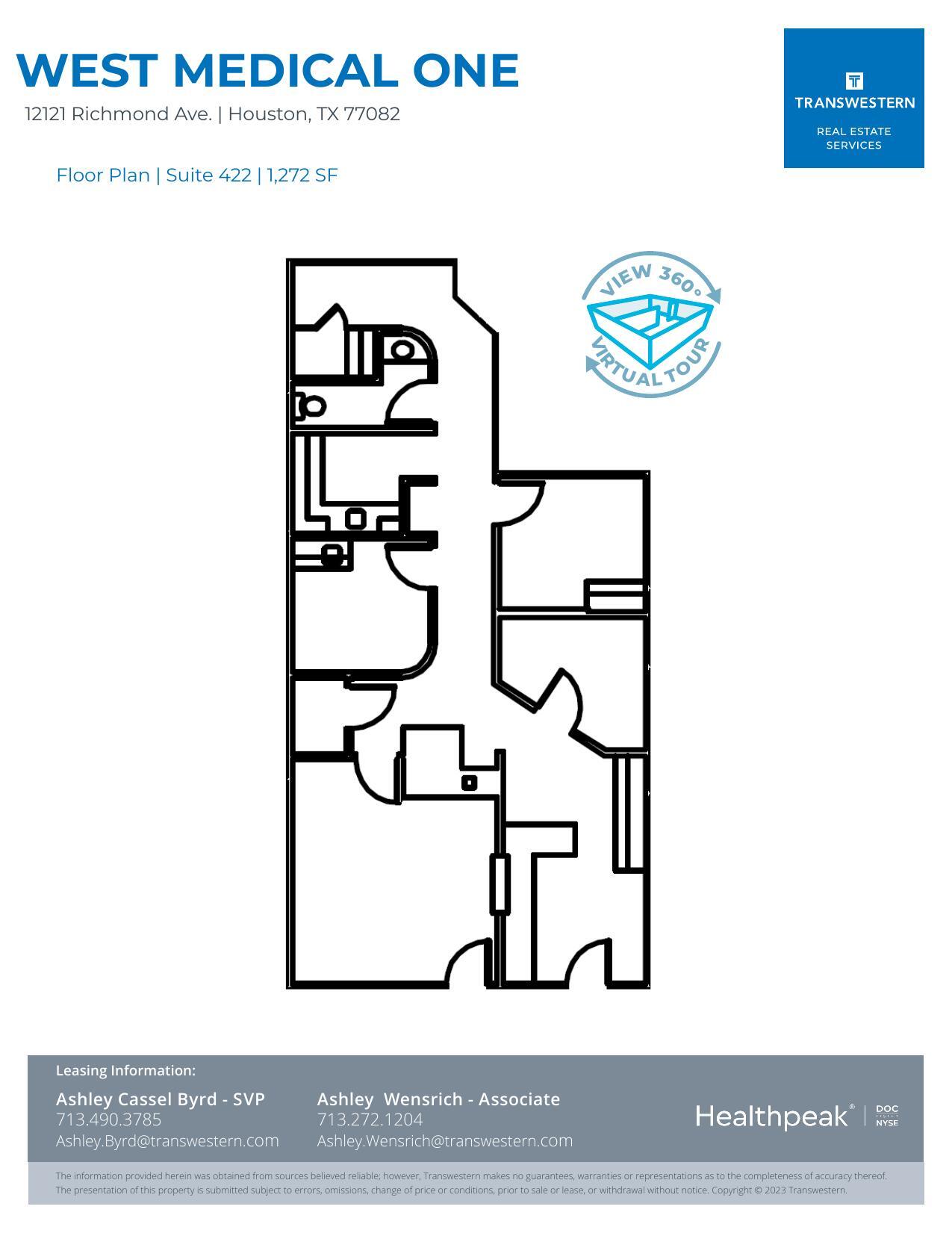 12121 Richmond Ave, Houston, TX à louer Plan d’étage– Image 1 sur 1