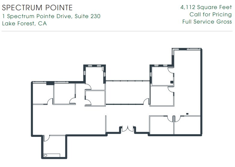 1 Spectrum Pointe Dr, Lake Forest, CA à louer Plan d’étage– Image 1 sur 1