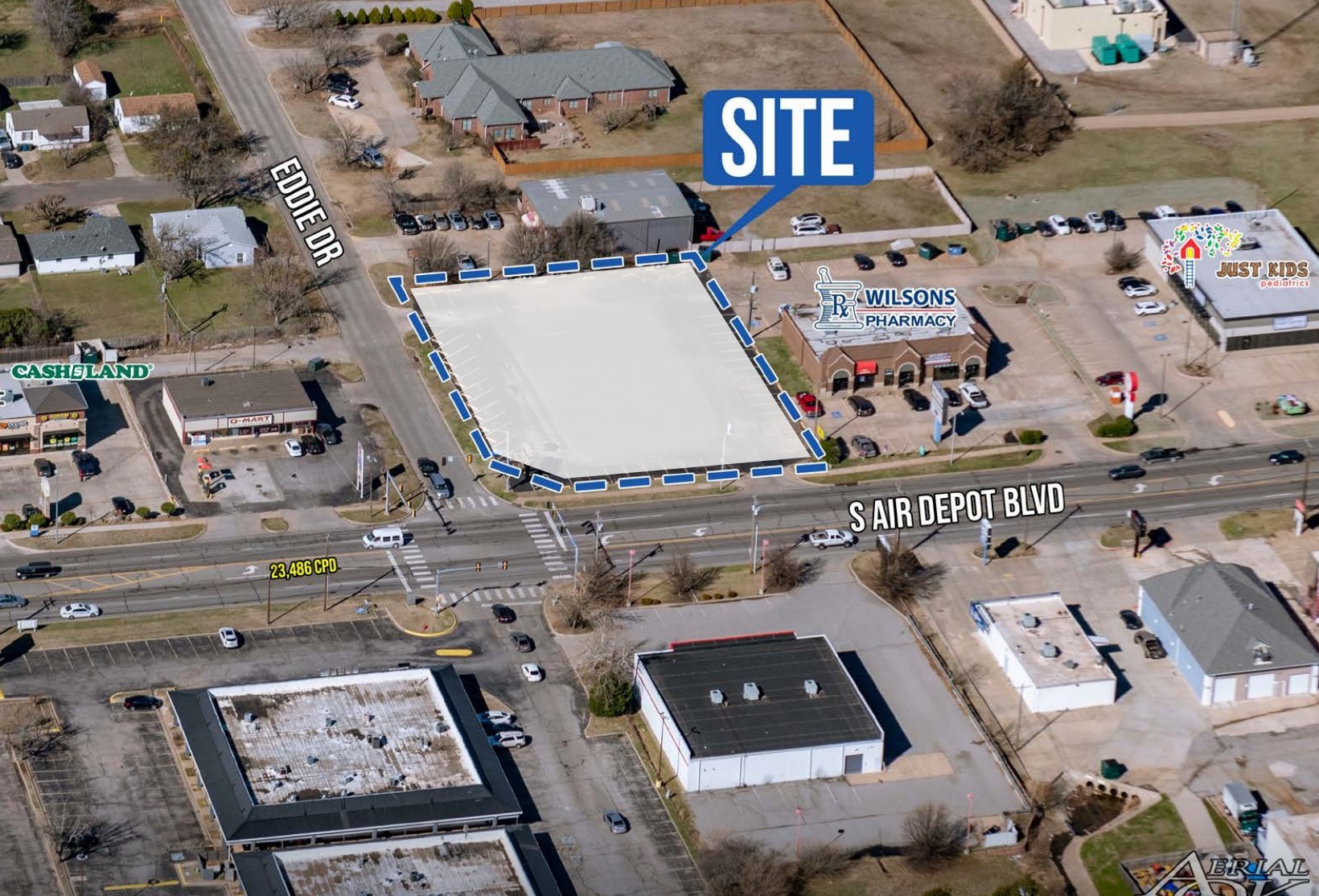 1009 S Air Depot Blvd, Midwest City, OK à vendre Photo de l’immeuble– Image 1 sur 2