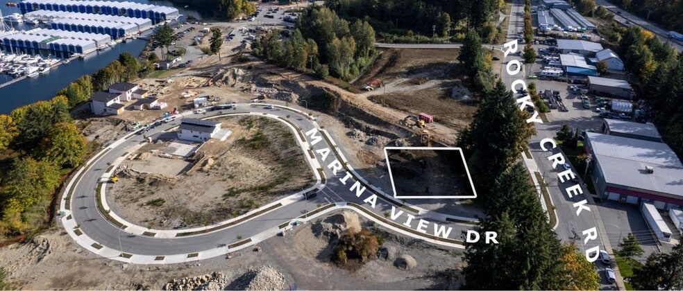1305 Rocky Creek Rd, Ladysmith, BC à vendre - Aérien – Image 2 sur 4