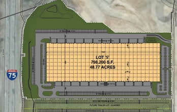 501 Logistics Pky, Jackson, GA à louer Plan de site– Image 2 sur 2